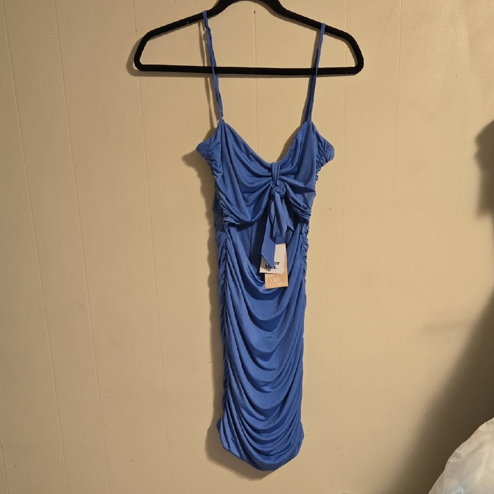Tiger Mist Blue Lisle Dress